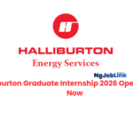 Halliburton Graduate Internship 2026 Opens | Apply Now