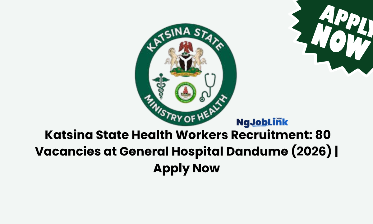 Katsina State Health Workers Recruitment