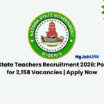 Katsina State Teachers Recruitment 2026: Portal Open for 2,158 Vacancies