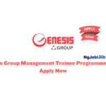 Genesis Group Management Trainee Programme 2026 Apply Now
