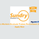 Sundry Markets Graduate Trainee Recruitment 2026 Apply Now