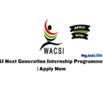 WACSI Next Generation Internship Programme 2026 | Apply Now