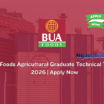BUA Foods Agricultural Graduate Technical Trainee 2026 | Apply Now