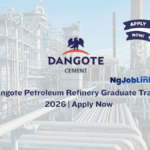 Dangote Petroleum Refinery Graduate Trainee 2026 | Apply Now