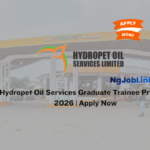 Hydropet Oil Services Graduate Trainee Program 2026 | Apply Now