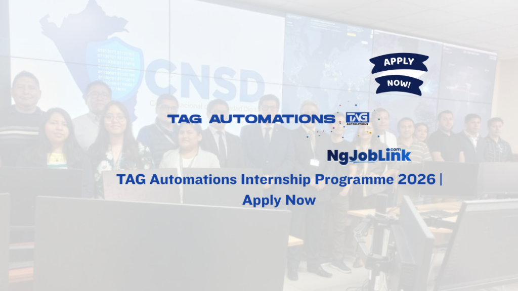 TAG Automations Internship Programme 2026 | Apply Now 3 TAG Automations Internship Programme 2026 | Apply Now