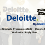 Deloitte Graduate Programme 2027 – Open to Graduates Worldwide Apply Now