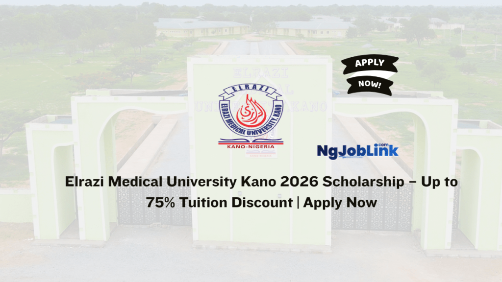 Elrazi Medical University Kano 2026 Scholarship – Up to 75% Tuition Discount | Apply Now 10 Elrazi Medical University Kano 2026 Scholarship – Up to 75% Tuition Discount | Apply Now