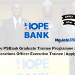 Hope PSBank Graduate Trainee Programme 2026 – Operations Officer Executive Trainee Apply Now