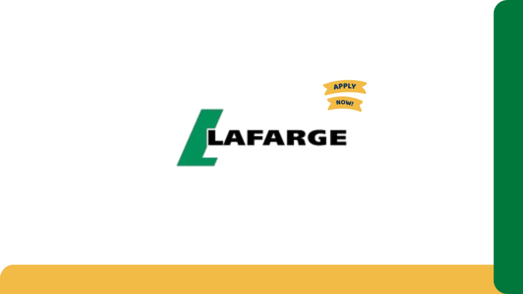Lafarge Africa Recruitment 2026: Multiple Full-Time Job Vacancies | Apply Now 1 Lafarge Africa Recruitment 2026: Multiple Full-Time Job Vacancies | Apply Now