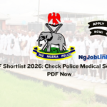 NPF Shortlist 2026 Check Police Medical Screening PDF Now