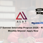 ALAT Summer Internship Program 2026 – ₦75000 Monthly Stipend Apply Now