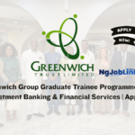 Greenwich Group Graduate Trainee Programme 2026 – Investment Banking Financial Services Apply Now