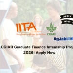 IITA CGIAR Graduate Finance Internship Programme 2026 Apply Now