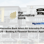 The Alternative Bank Intern Alt Internship Programme 2026 – Banking Financial Services Apply Now